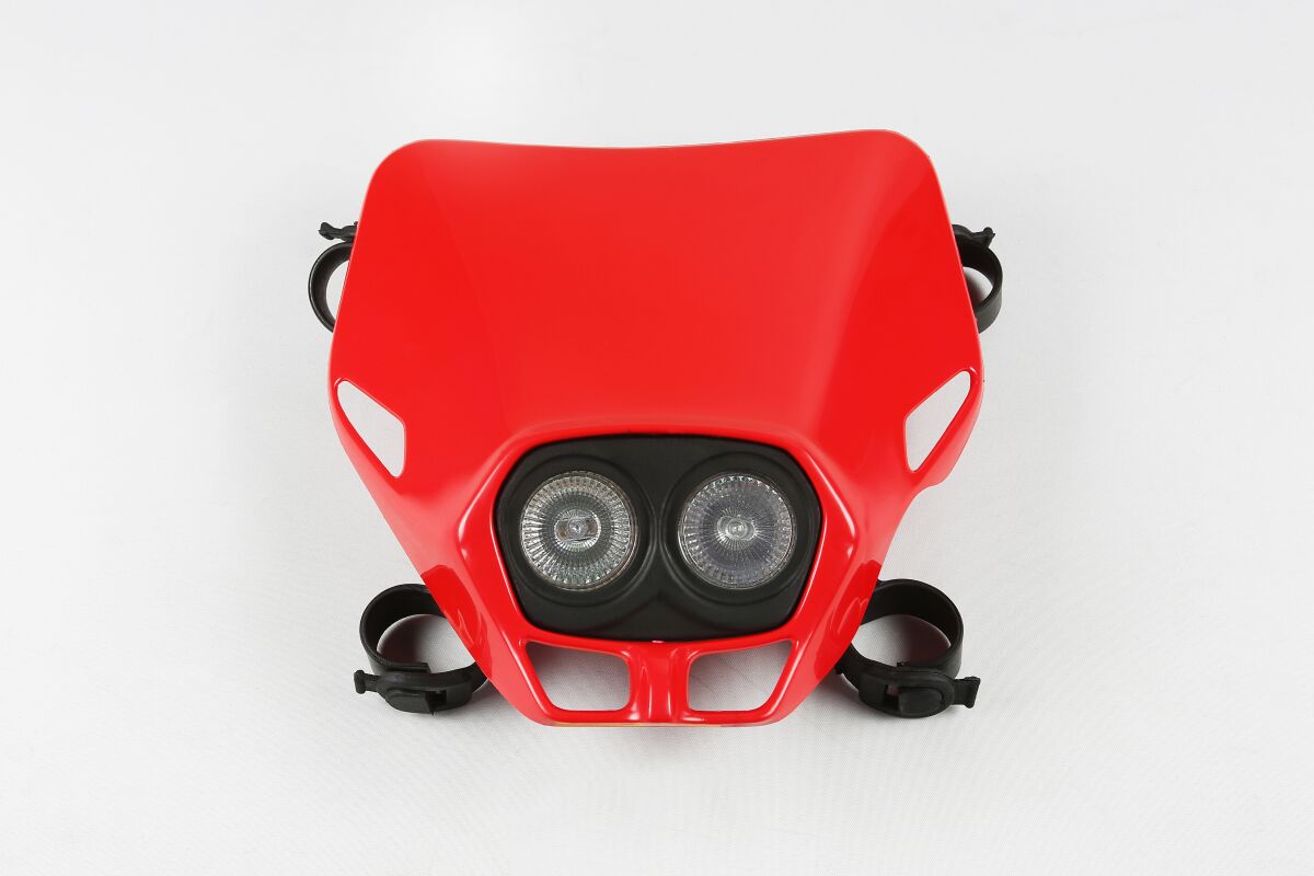 FIRE-FLY TWINS HEADLIGHT (12V/35W) CRF-RED