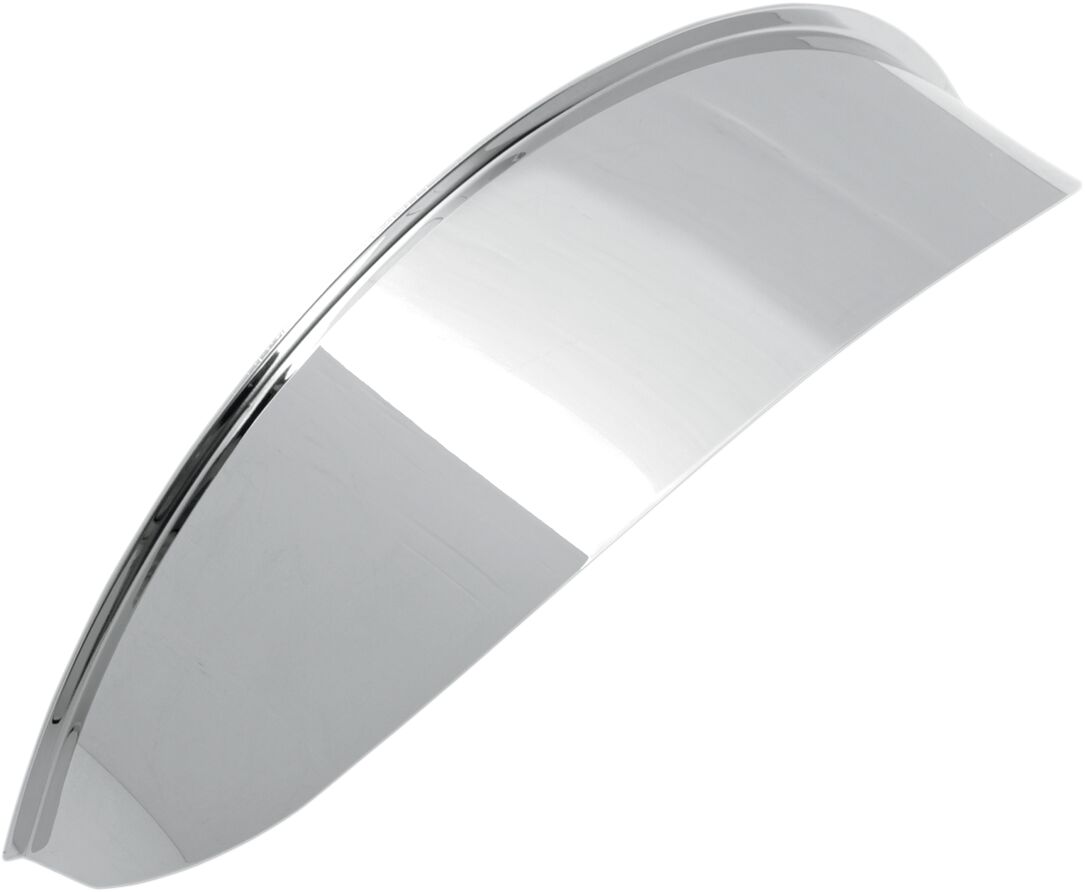 HEADLIGHT VISOR 7" CHROME PLAIN