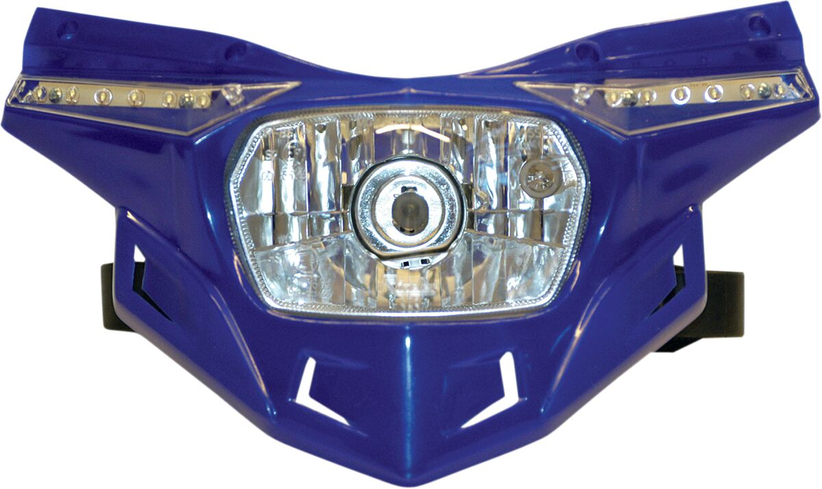STEALTH REPLACEMENT LOWER-PART (12V/35W & LED) REFLEX-BLUE