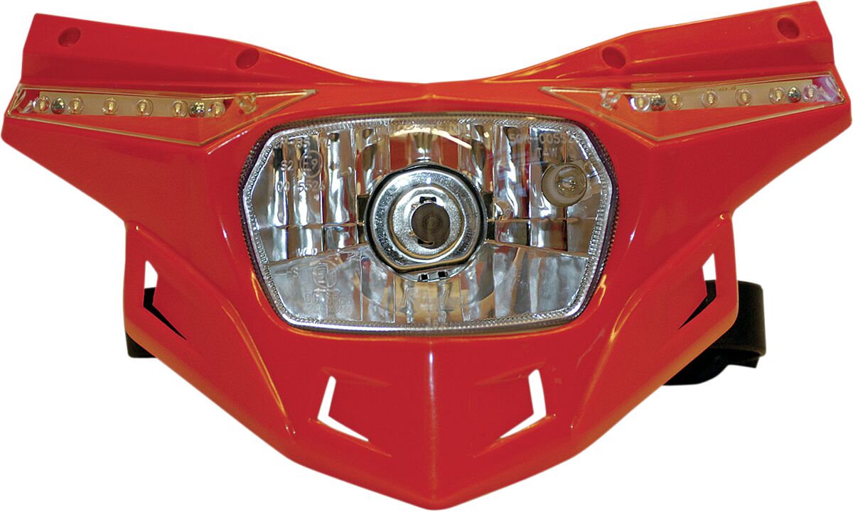 STEALTH REPLACEMENT LOWER-PART (12V/35W & LED) CRF-RED
