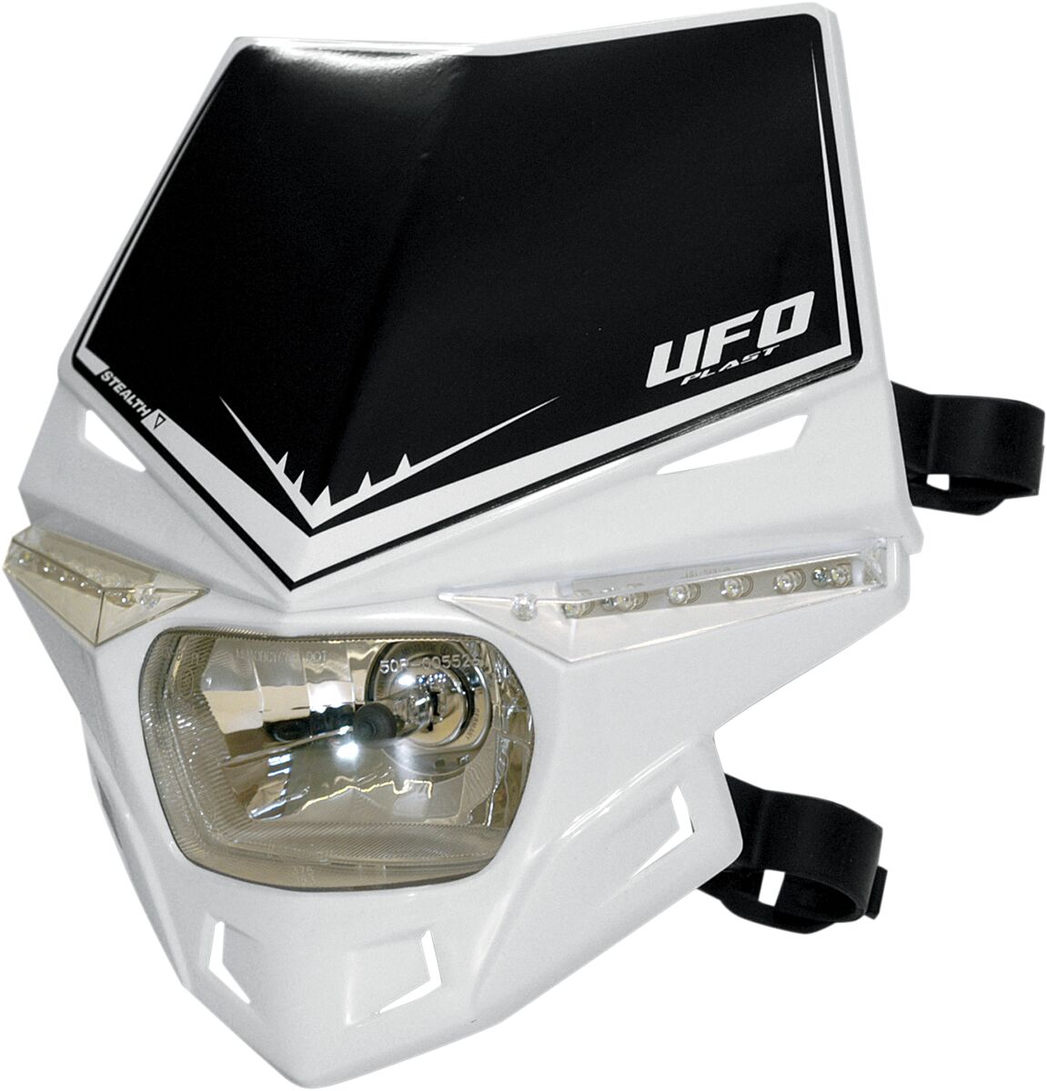 STEALTH HEADLIGHT (12V/35W & LED) SINGLE COLOR WHITE