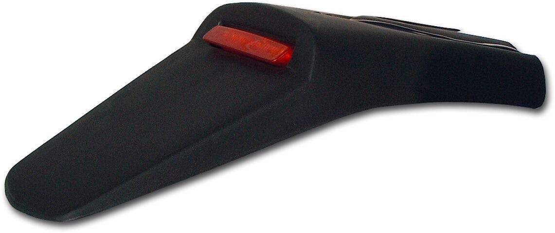 LICENSE PLATE HOLDER W/ RED LED-TAILLIGHT (E11 & DOT) BLACK