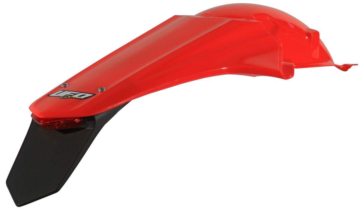 ENDURO REAR FENDER W/ LED-LIGHT HONDA CRF250/450R CRF-RED