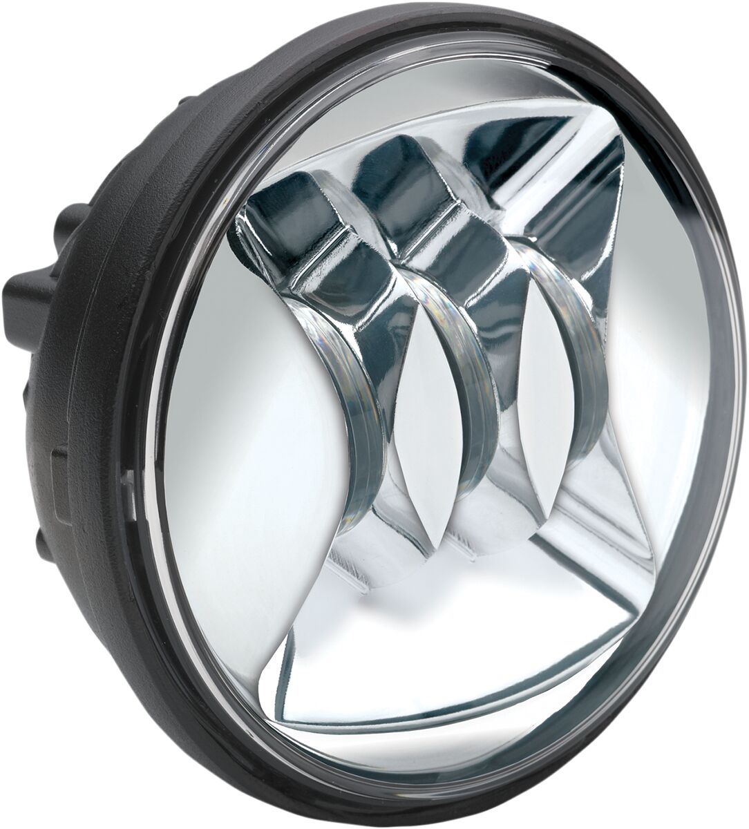 FOG LIGHT LED 115MM (4.5'') MODEL 6045 WITH CHROME INNER BEZEL