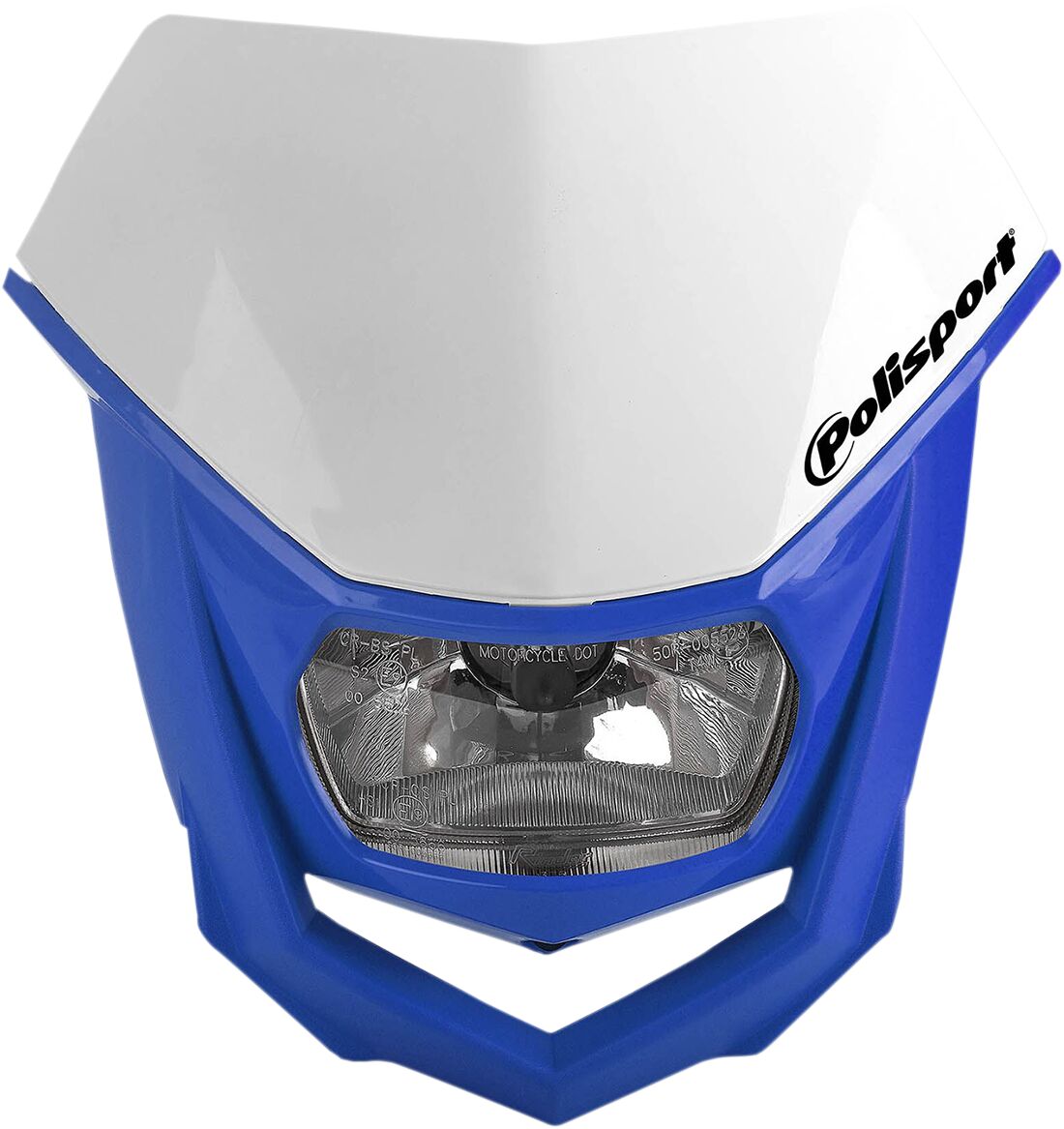 HALO HALOGEN HEADLIGHT APPROVED 12V/35/5W BLUE