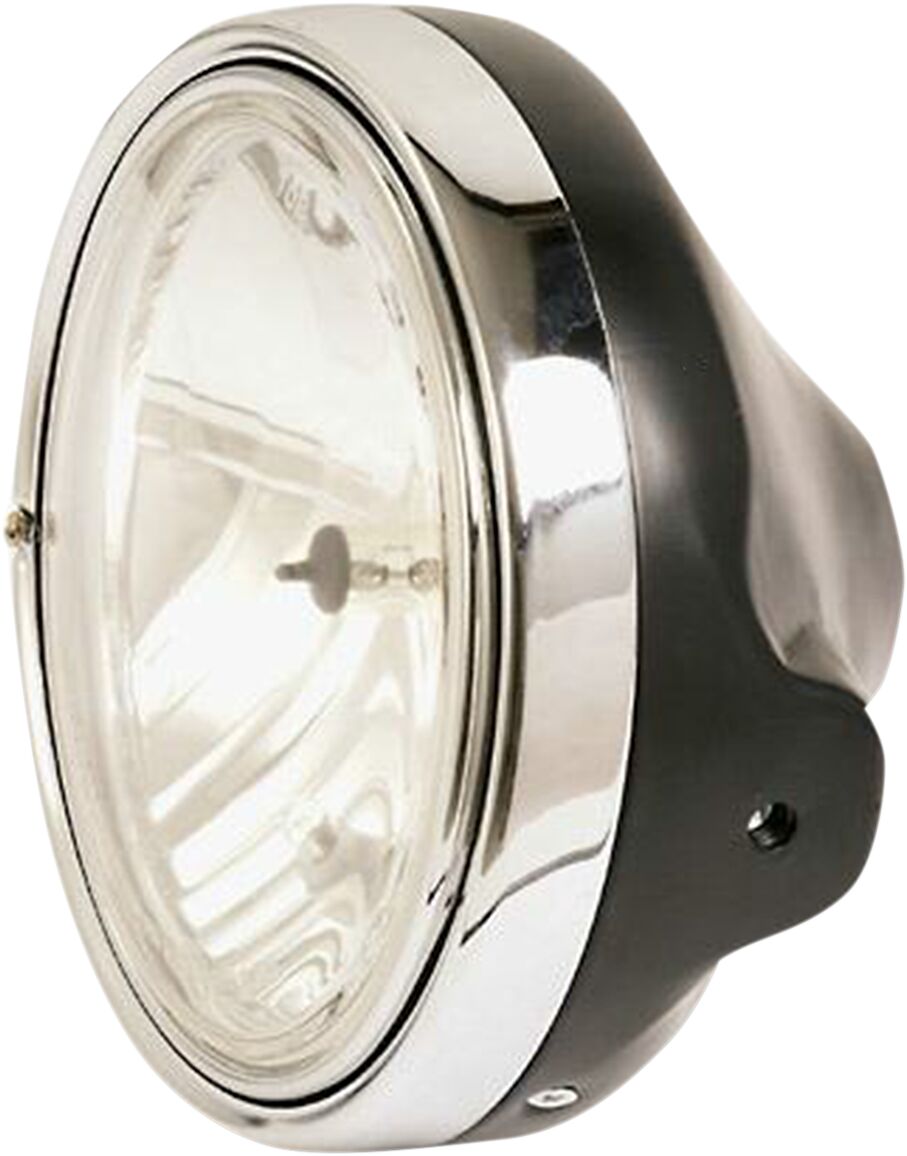 HEAD LIGHT KAWASAKI STYLE 17,78CM|7" / 12V - 55W / BLACK