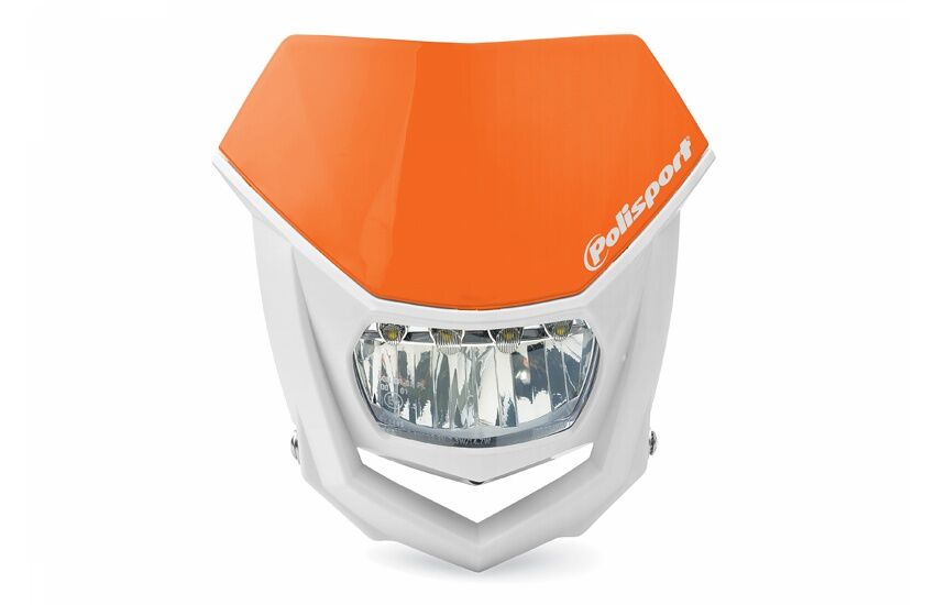 HALO LED HEADLIGHT ECE APPROVED ORANGE/WHITE