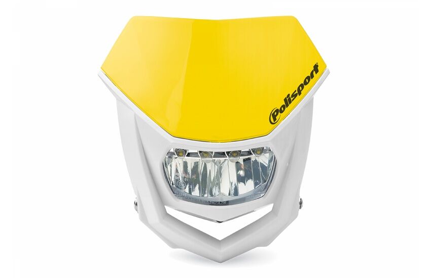 HALO LED HEADLIGHT ECE APPROVED YELLOW/WHITE