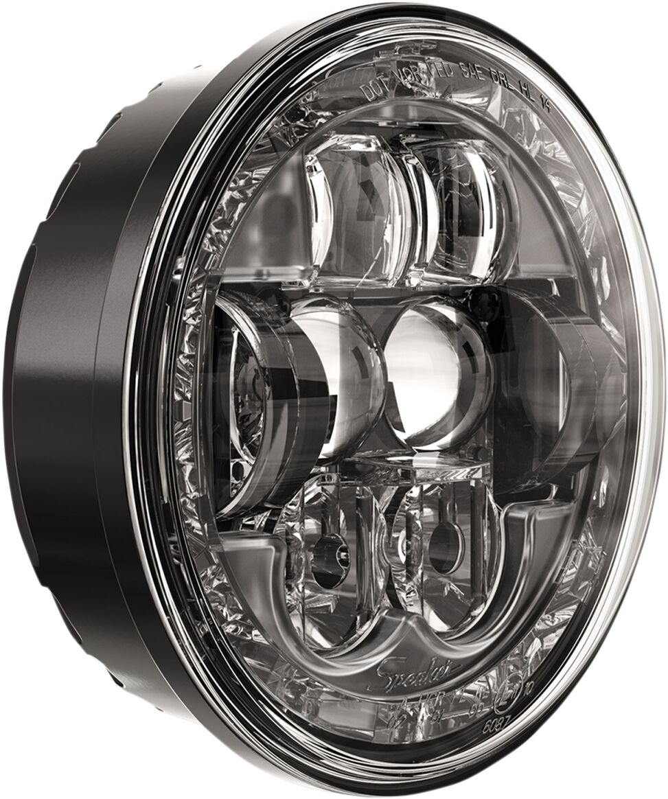 HEADLIGHT LED EVOLUTION 8630 146MM (5.75'') CHROME