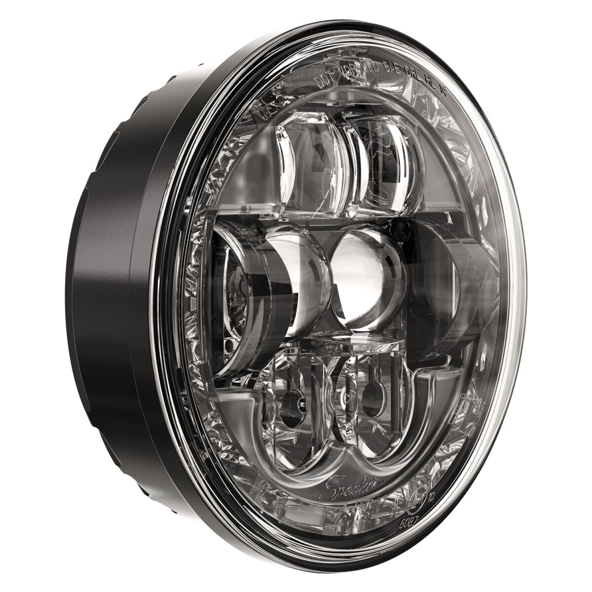 HEADLIGHT LED EVOLUTION 8631 146 MM (5.75'') BLACK