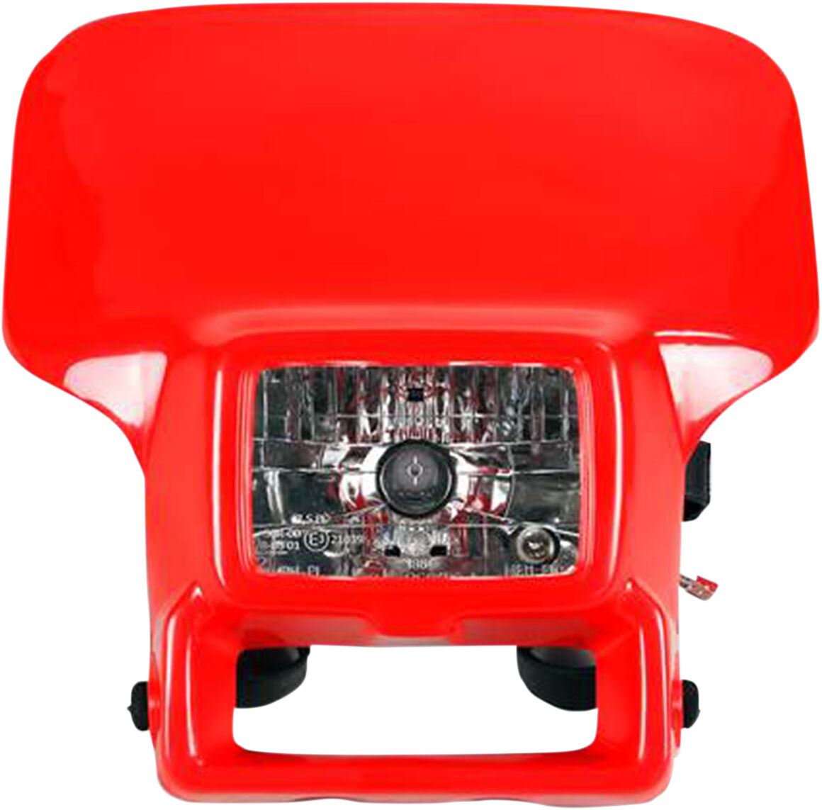 HEADLIGHT HALOGEN HONDA RED