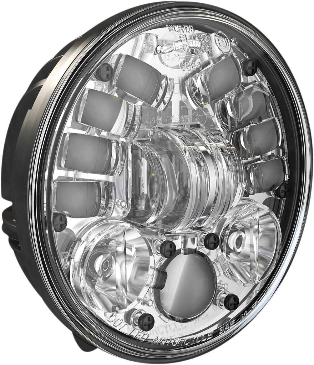 HEADLIGHT LED ADAPTIVE 2 8691 14.5 CM (5.75'') CHROME