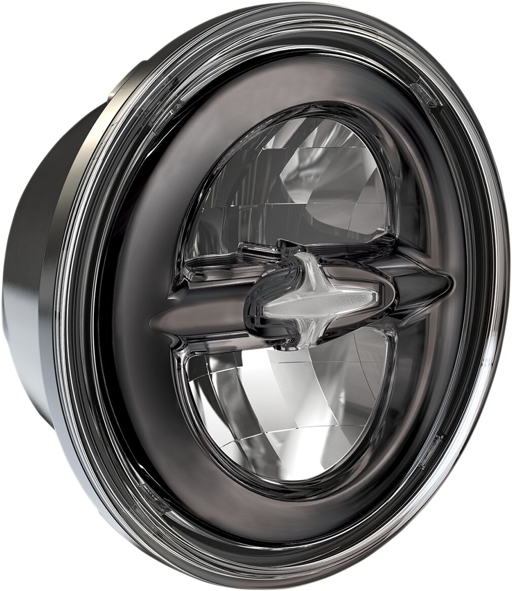 HEADLAMP PREMIUM 5.75" LED REFLECTOR STYLE LED DARK CHROME