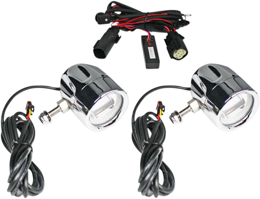 LIGHT FOG BCM CHROME