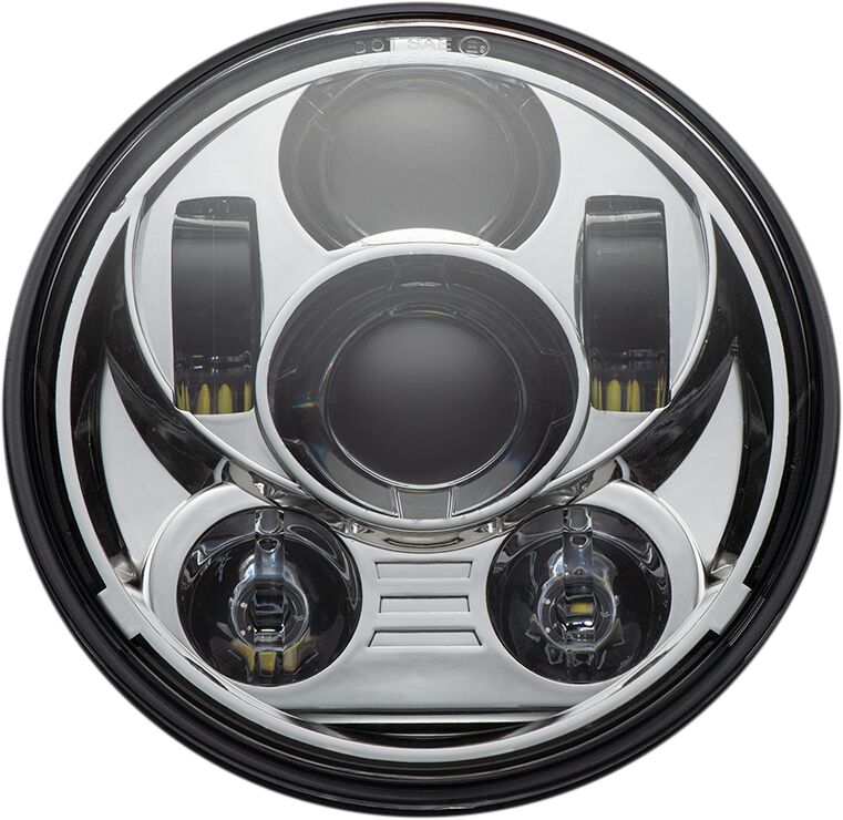 HEADLAMP 5.75" LED CHR