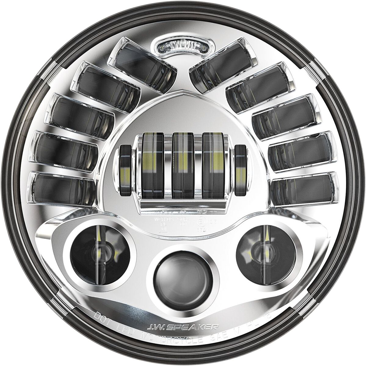 HEADLAMP 7"ADPTV CHR IND