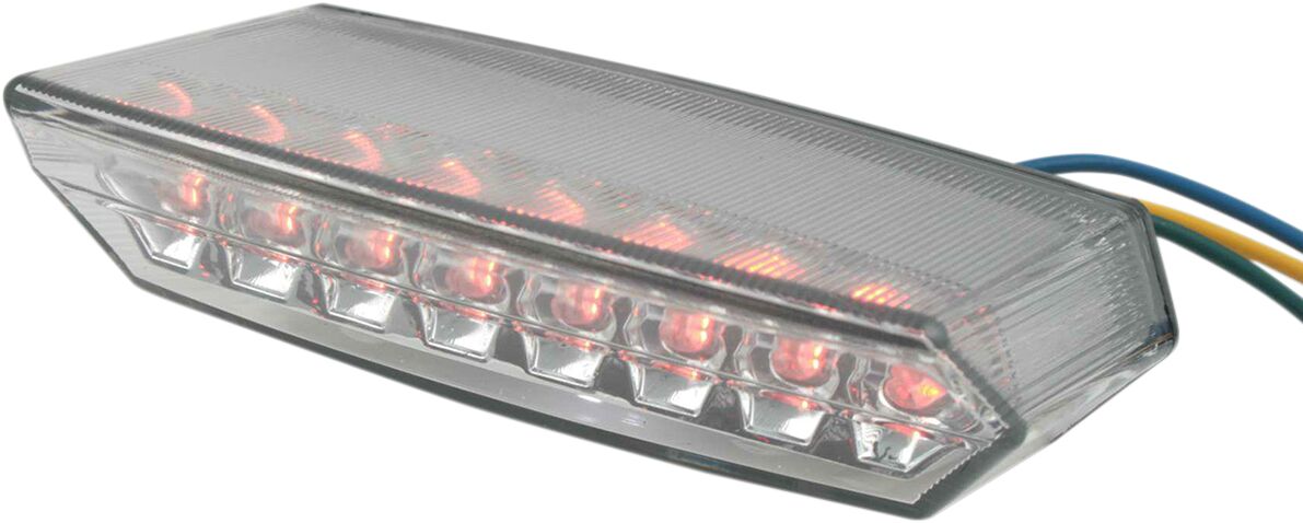LED tagatuli ja numbrimärgi tuli / tumendatud klaas / läbipaistev