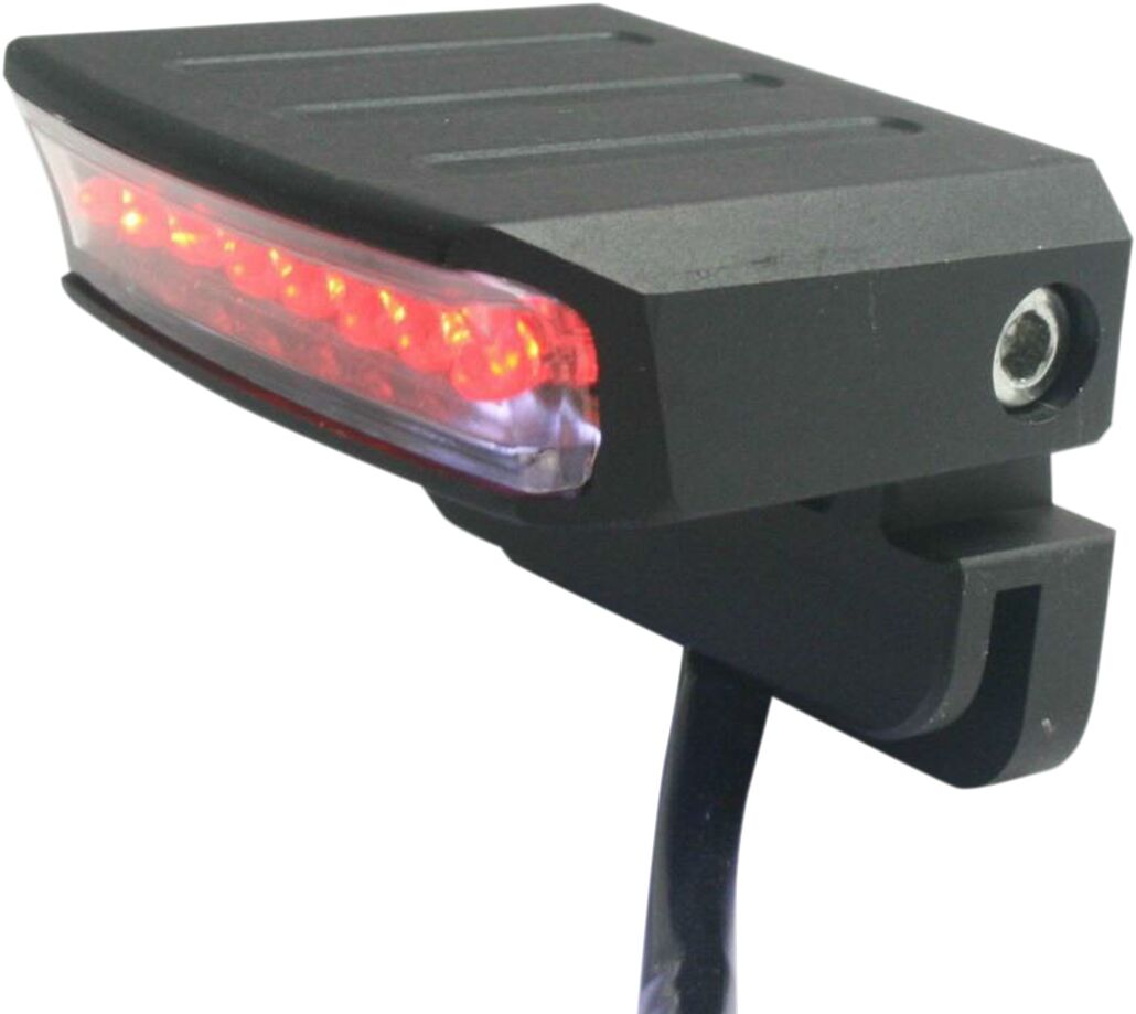 LED tagatuli ja numbrimärgi tuli / tumendatud klaas / must