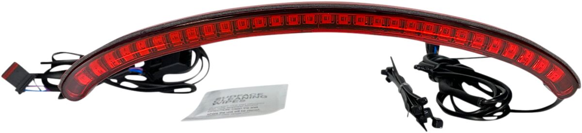 LED-tagatuli koos suunatulega, punane