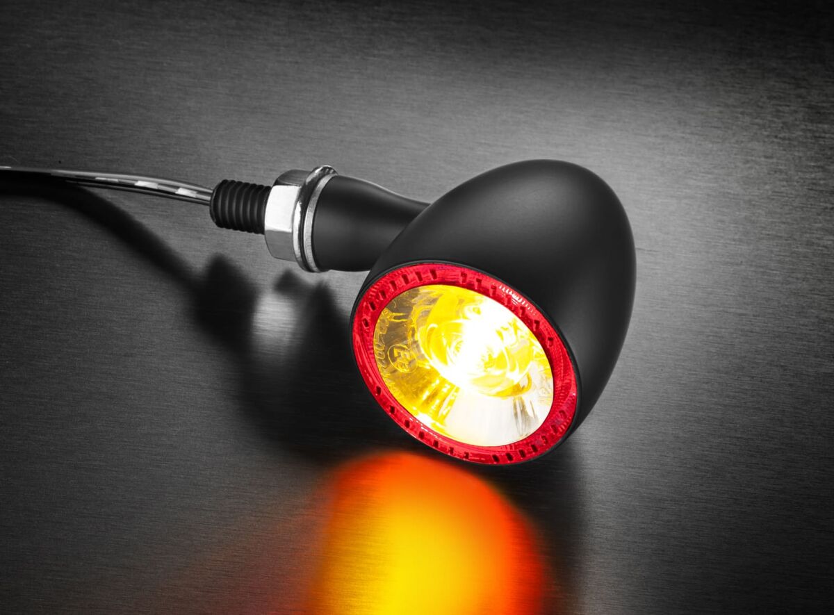 Bullet 1000 DF LED suuna-/piduri-/tagatuli, must
