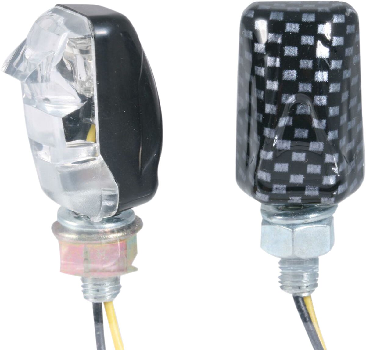 LED MOUNTING BOLT LICENSE PLATE LIGHT / CLEAR LENS / BLACK