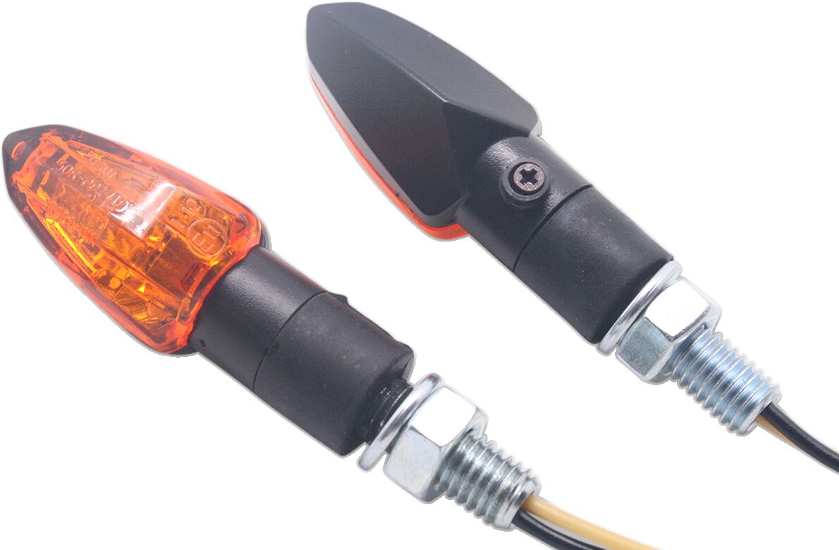 Oranž suunatule klaas / ABS / must