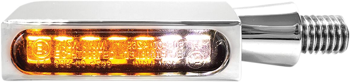 Suunatuli BLOKK-Line LED koos ääretulega, oranž/kroom