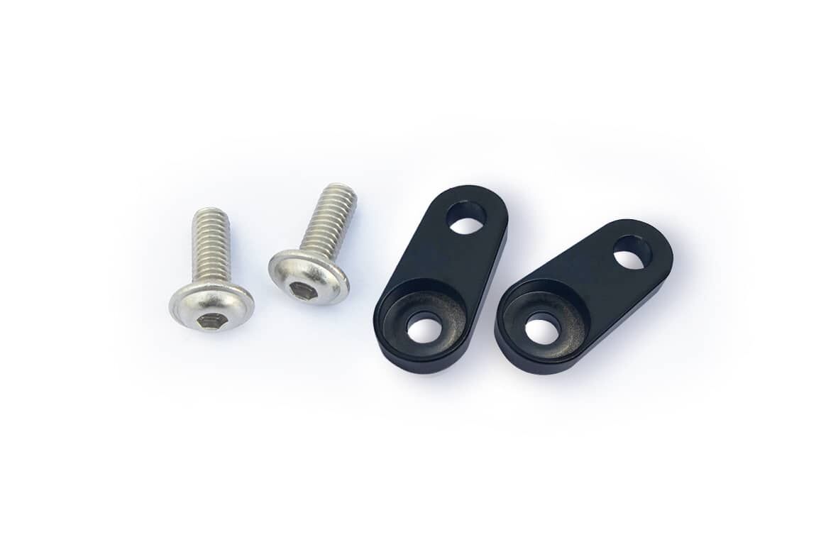 Atto kinnitusplaat C-Evo, must, 33 mm