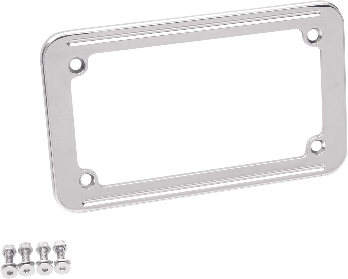 LICENSE PLATE FRAME 4" X 7" CHROME
