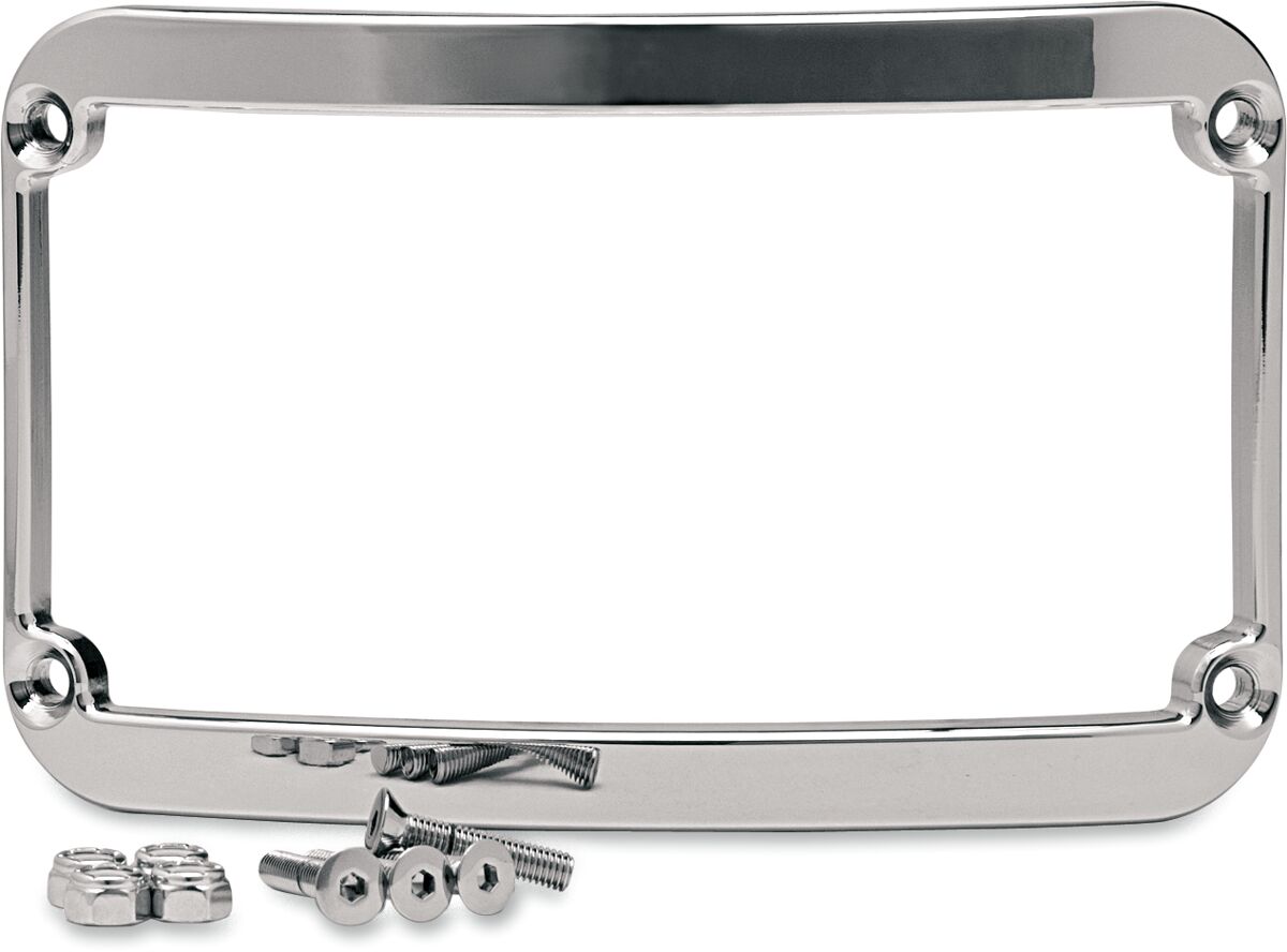 LICENSE PLATE FRAME CHROME