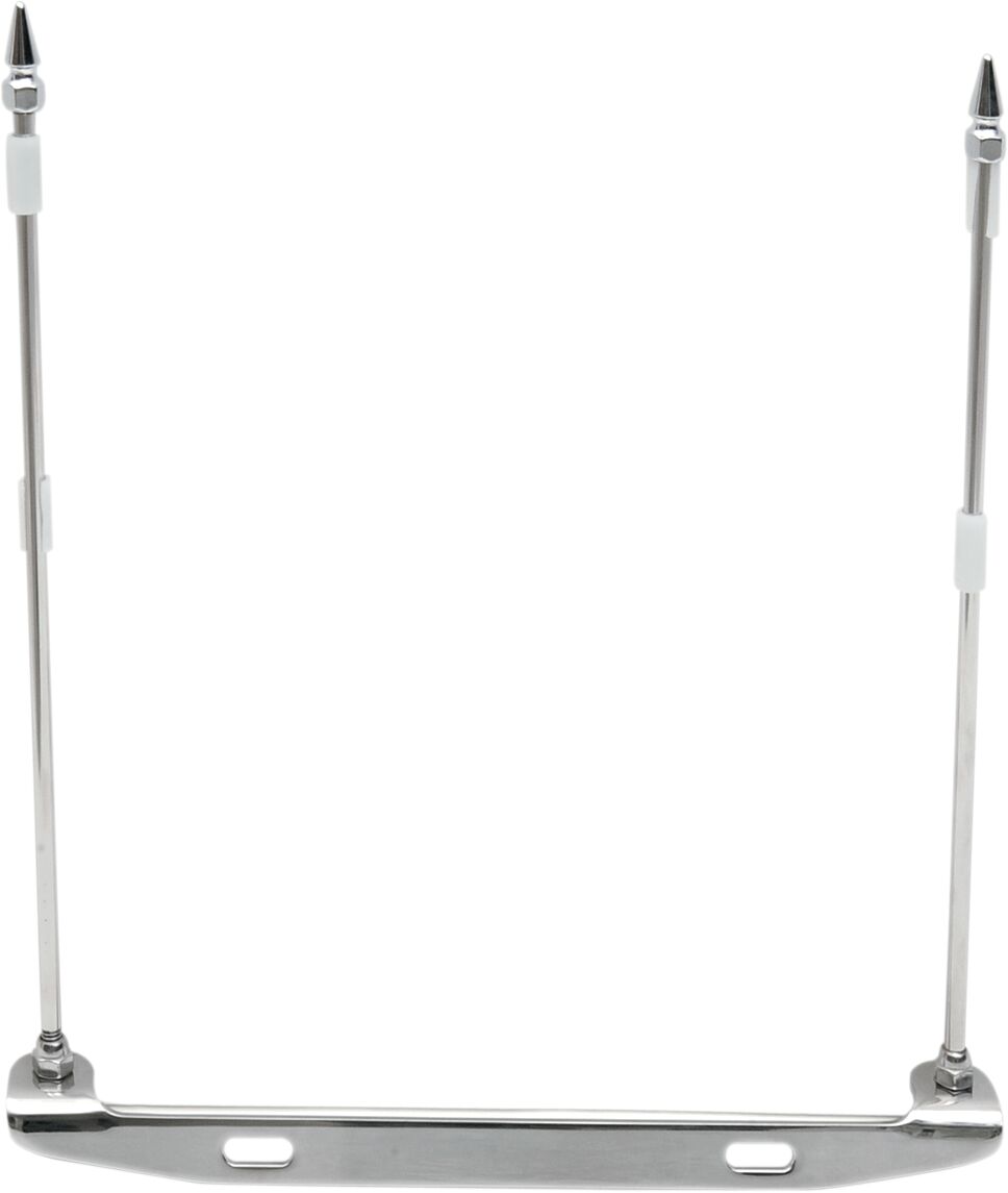 RIVCO DOUBLE FLAG HOLDER STAINLESS STEEL