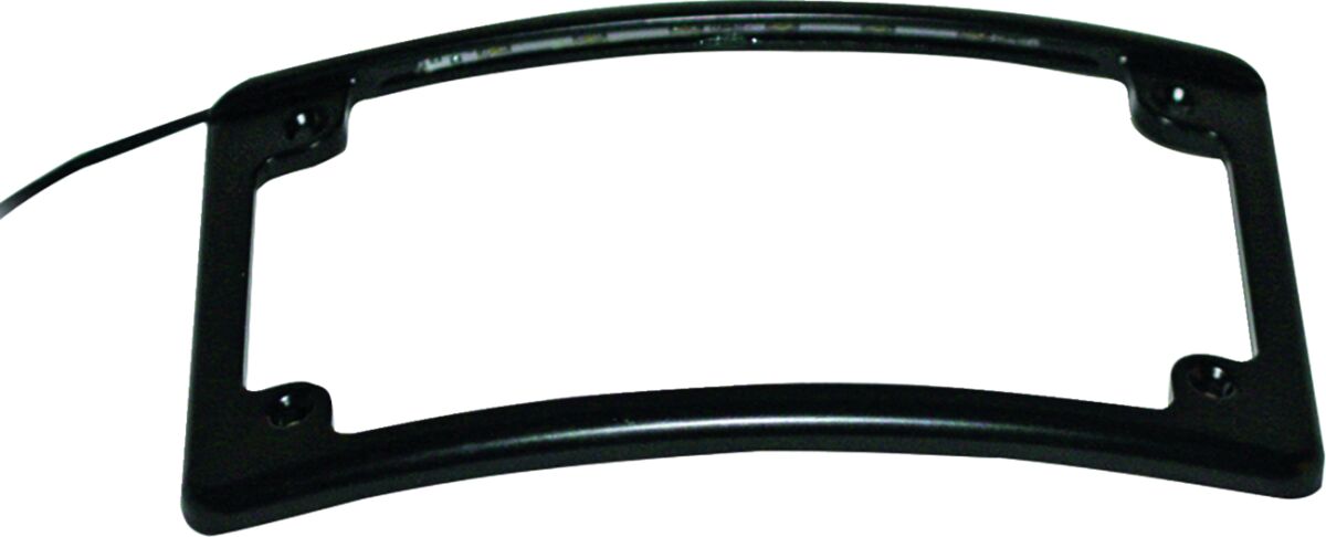 RADIUS LICENSE PLATE FRAME  LED ILLUMINATED
