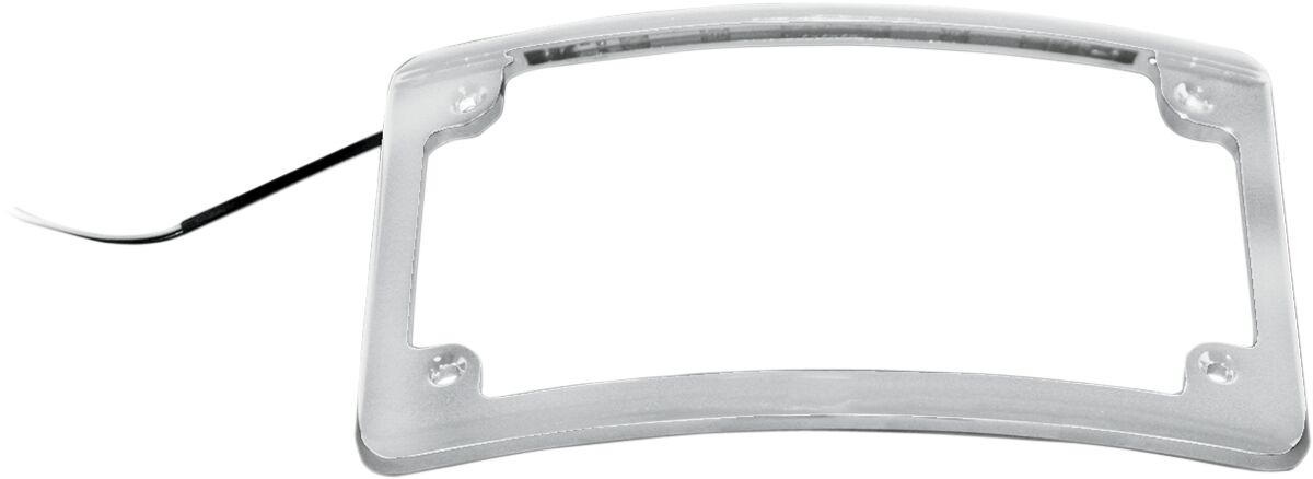 RADIUS LICENSE PLATE FRAME  LED ILLUMINATED