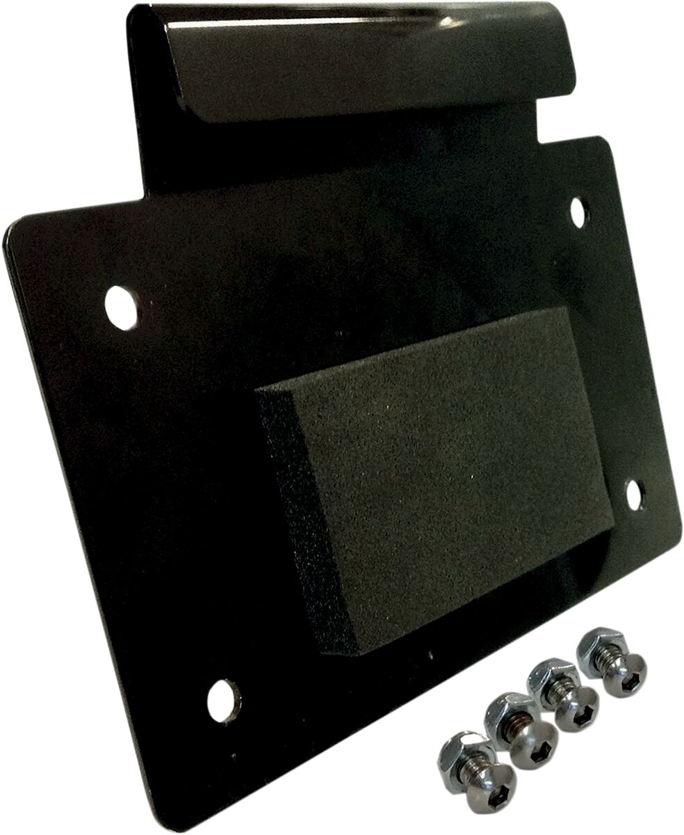 LICENSE PLATE MOUNT BLACK