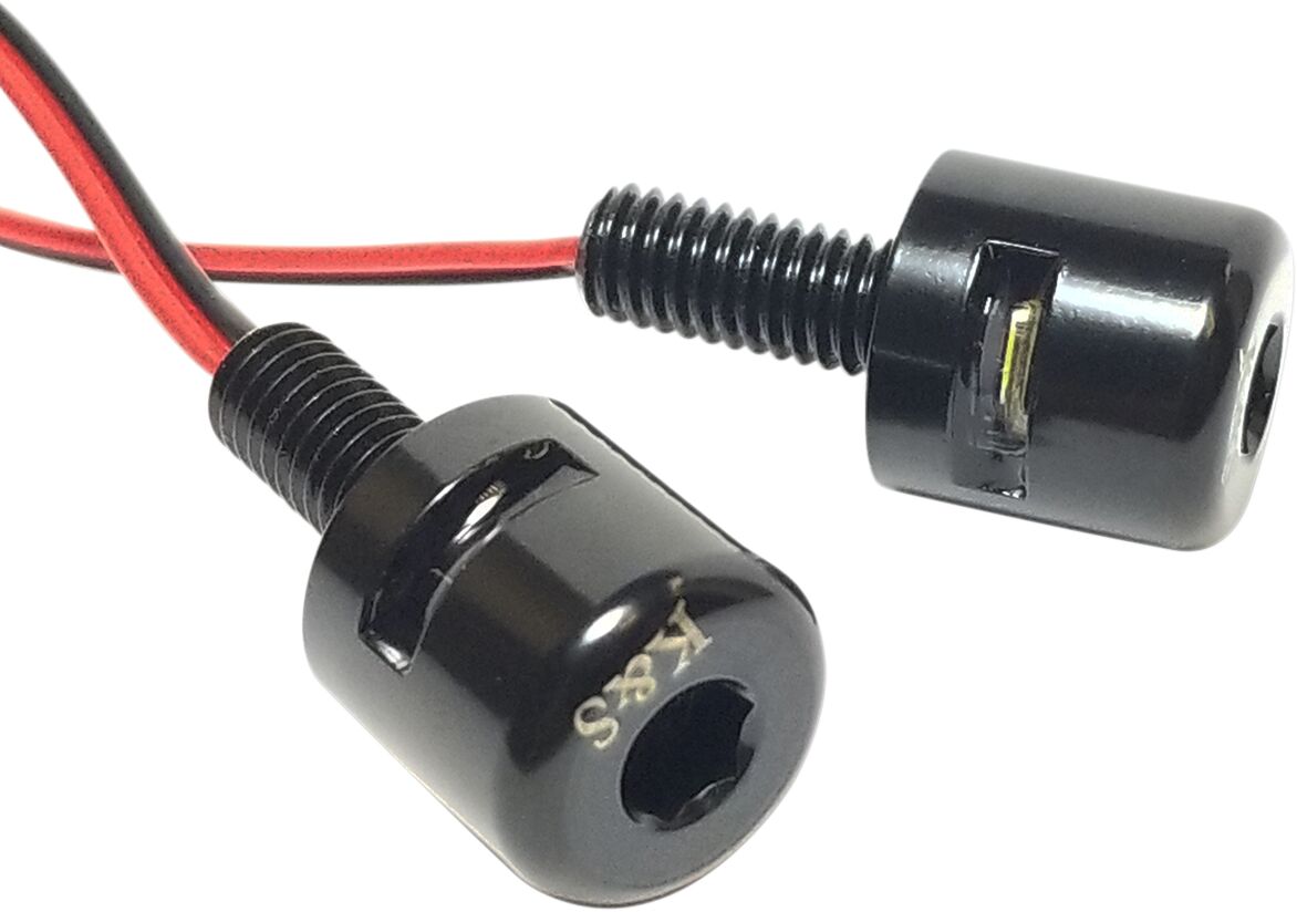 LICENSE PLATE MOUNTING BOLTS LED BLACK