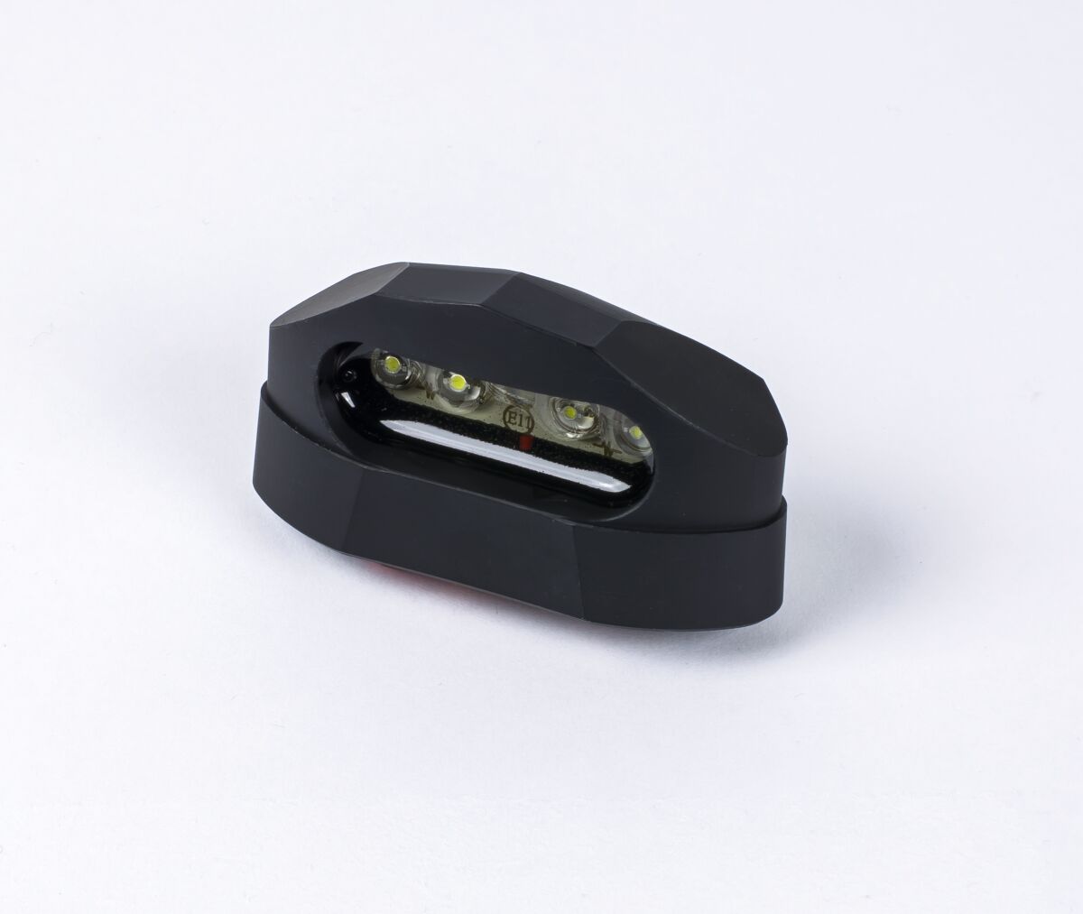 LED LICENSE PLATE LIGHT / CLEAR LENS / ALUMINIUM / BLACK