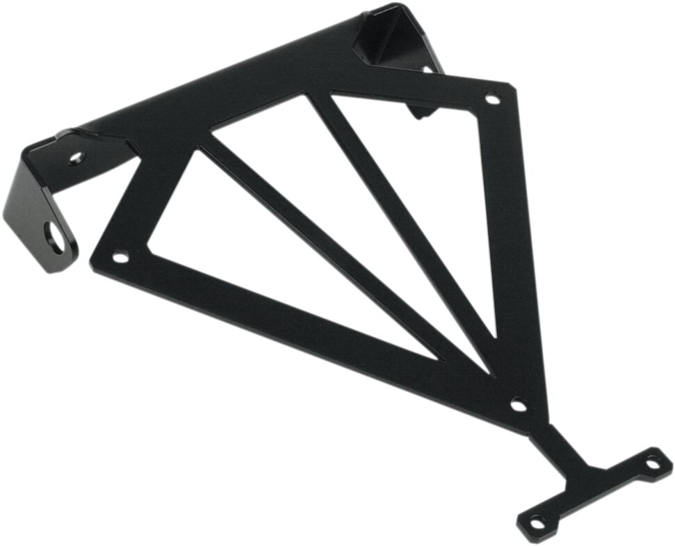 LICENSE PLATE HOLDER  ALUMINIUM, BLACK