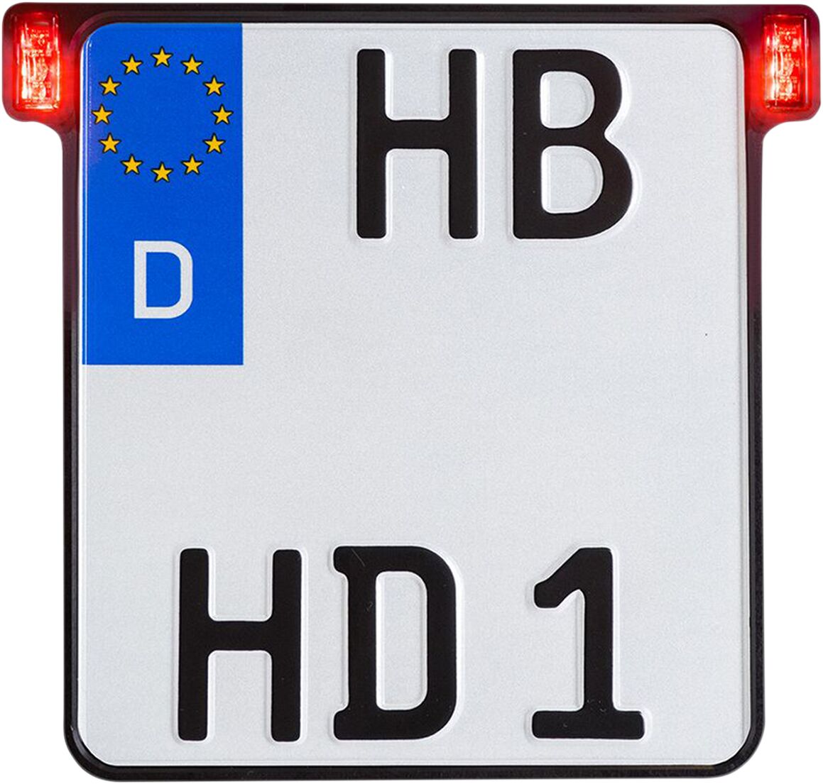 ALL-INN 2.0 Black Lic Plate Holder w/Brake & Rear Light
