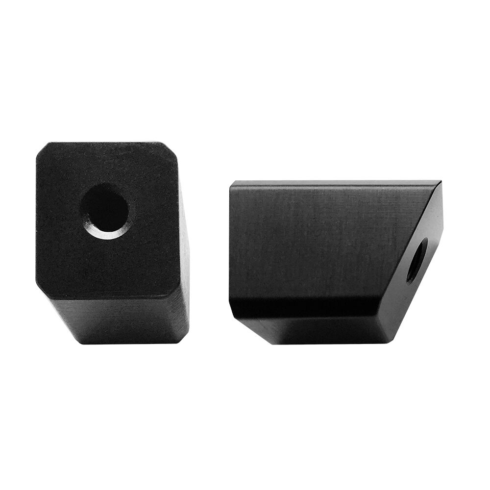 Mounting Adapter BLOKKS for License Plate Holder Black