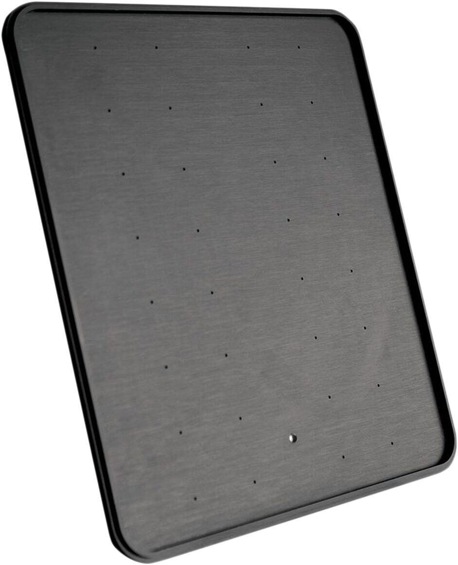 LICENSE PLATE FRAME ALUMINUM BLACK
