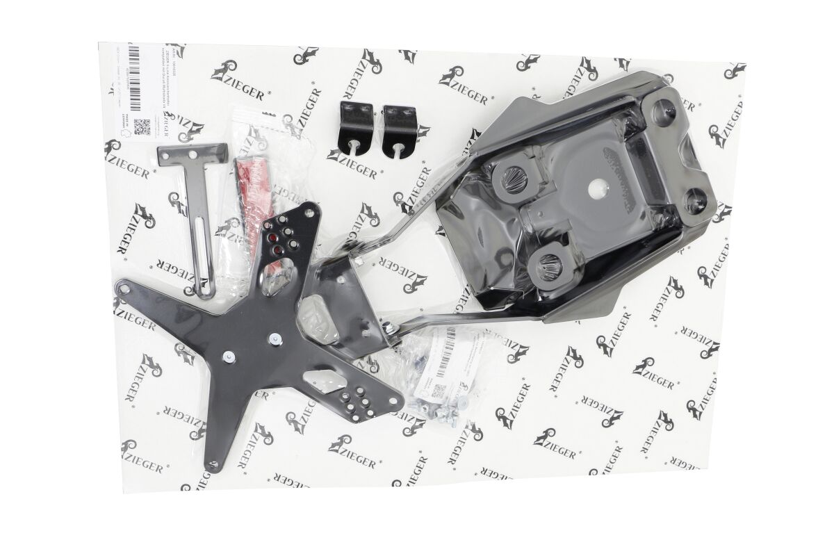 LICENSE PLATE HOLDER PRO TYPE E MULTISTRADA V4