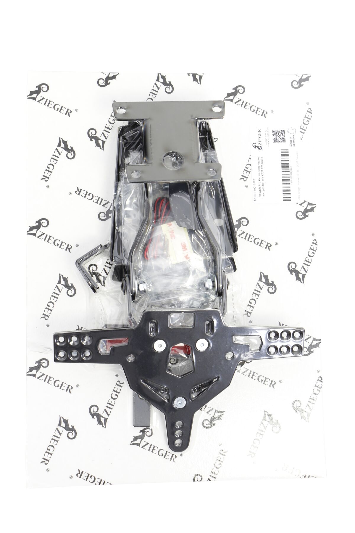 LICENSE PLATE HOLDER PRO TYPE D KTM 390 DUKE