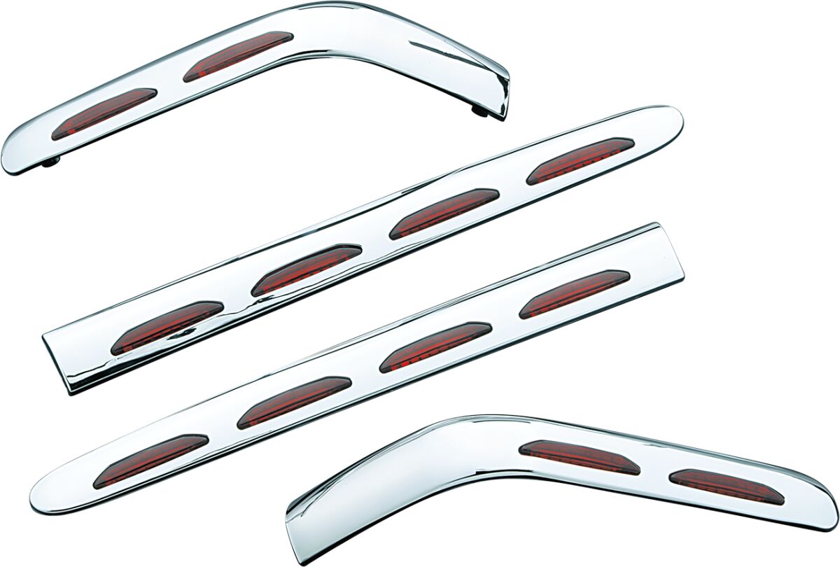LIGHTED SADDLEBAG MOLDING RED LED