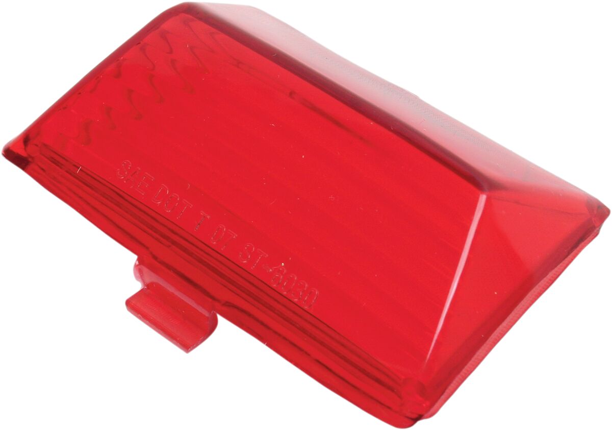 REPLACEMENT RED LENS FOR REAR FENDER TIP LIGHT