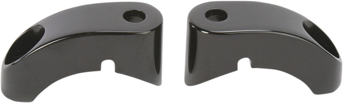 TURN SIGNAL MOUNTS 39MM BLACK