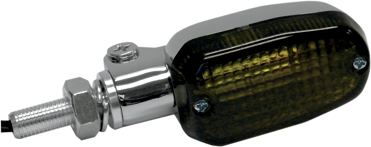 MARKER LIGHT CHROME ALUMINUM SMOKE