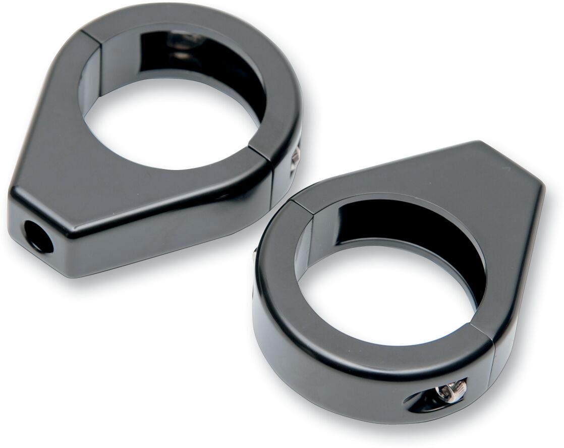 TURN SIGNAL FORK CLAMP 41MM BLACK