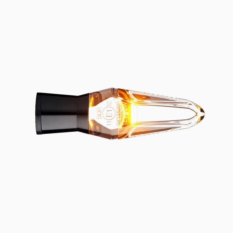 mo-BLAZE ICE BOLT-ON LED TURN SIGNAL ANODIZED BLACK