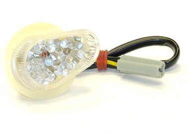 MARKER LIGHT E-MARK LED IN-FAIRING CLEAR LENS