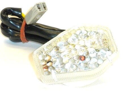 MARKER LIGHT E-MARK LED IN-FAIRING CLEAR LENS